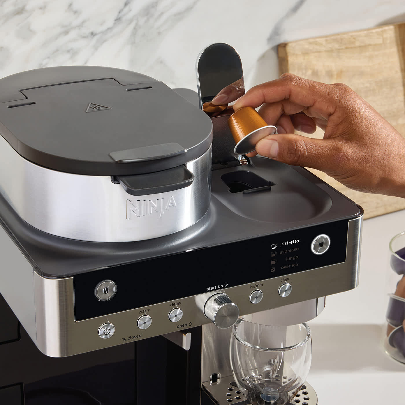Ninja Prestige DualBrew with Permanent Filter CFN803UK - Ninja
